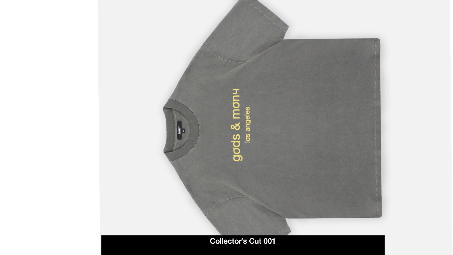 Men's premium apparel — Gods and Mony resonant luxury clothing LA