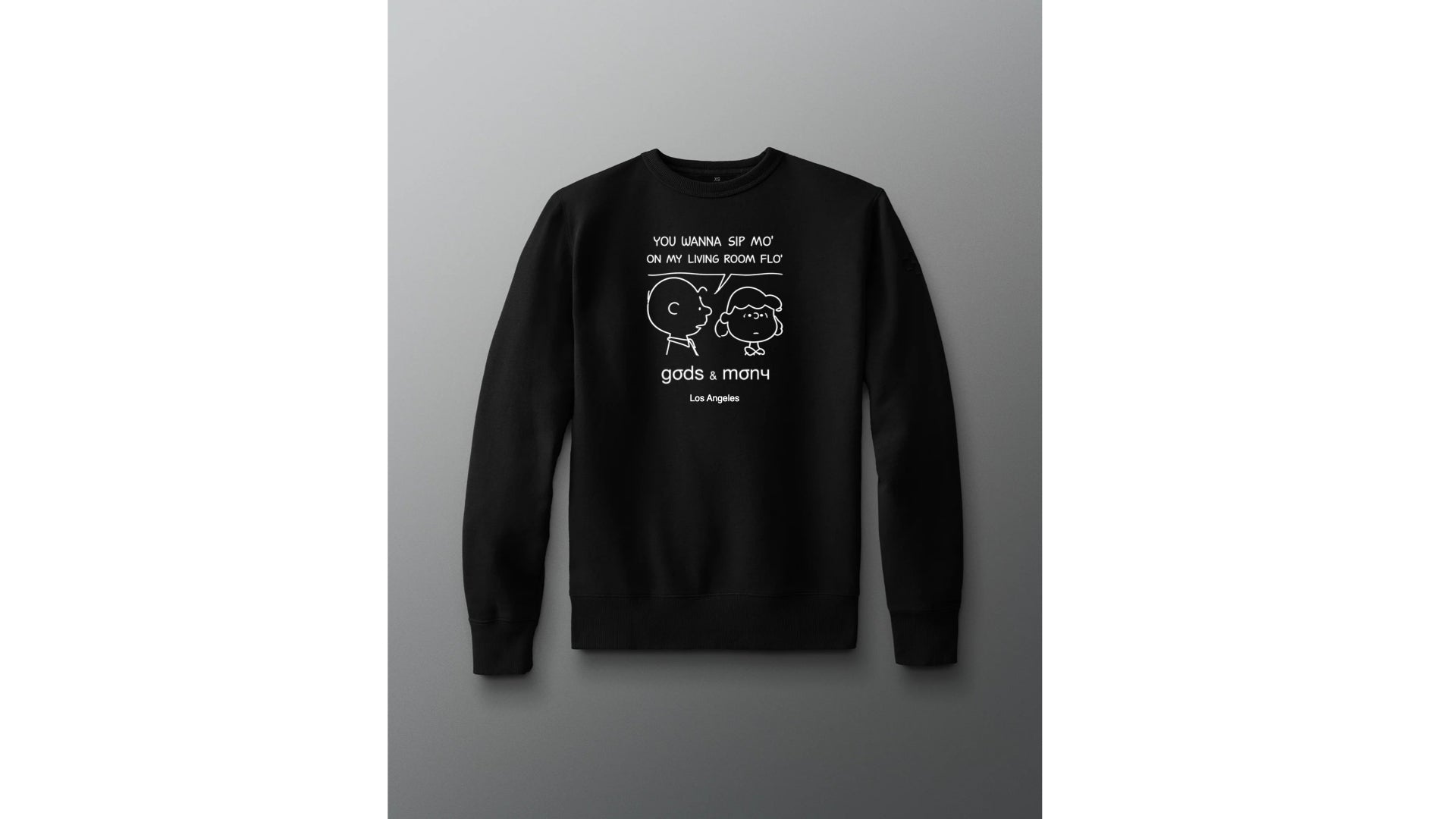Sip Mo men's luxury crewneck streetwear — Gods and Mony