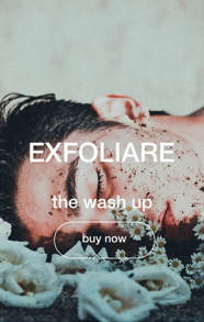 Men's luxury exfoliating skincare — EXFOLIARE by Gods and Mony