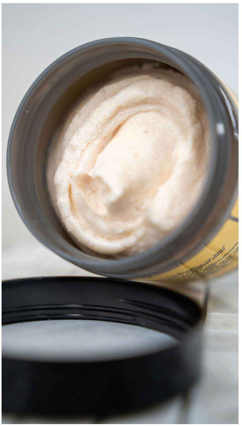 Gods and Mony men's exfoliant — clean organic grooming