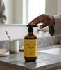 Men's body wash bottle — HOMME The Wash Up detail